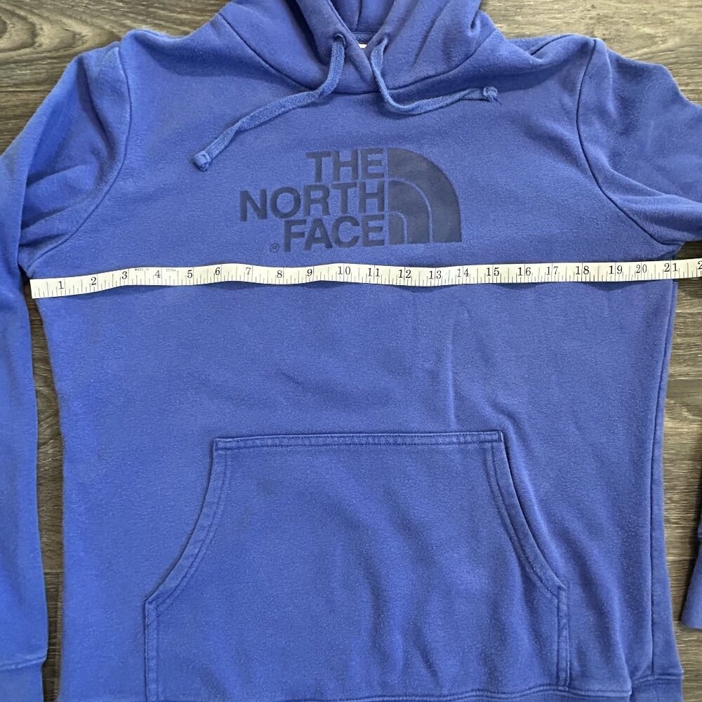 The North Face Medium Pullover Hoodie Sweatshirt Purple Graphic Logo Outdoor - Picture 6 of 10
